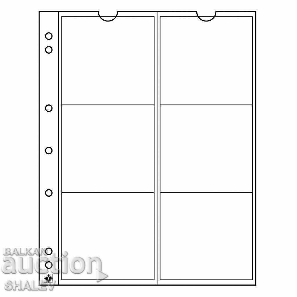 Foi pentru monede NUMIS cu diametru diferit - 5 buc./pachet (899) - 7 Foi pentru monede NUMIS cu diametru diferit - 5 buc./pachet (899) - 7