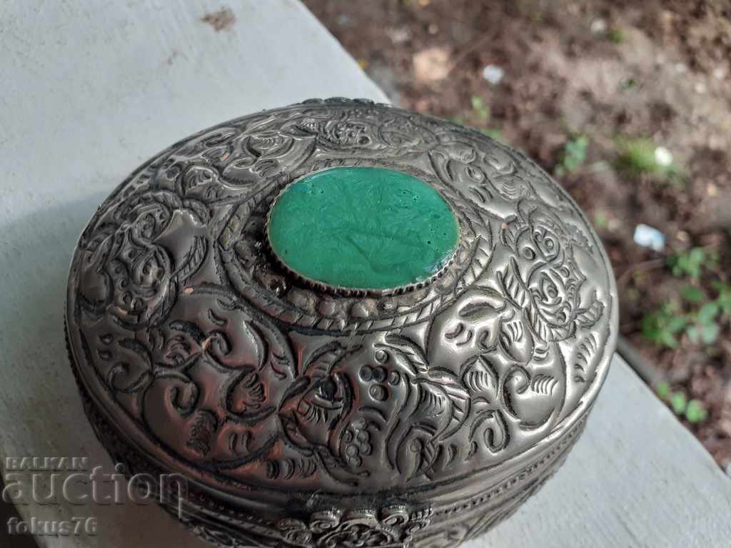 Great metal jewelry box with enamel with price 79.00 BGN | € 40.39 Great metal jewelry box with enamel with price 79.00 BGN | € 40.39