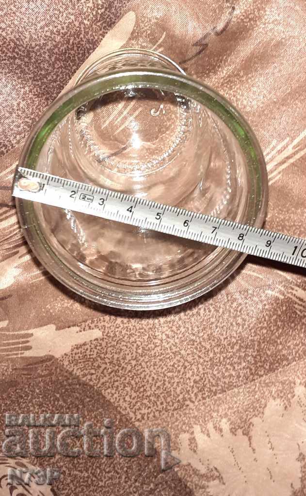 VASE. GLASS. JAR. - 6 VASE. GLASS. JAR. - 6