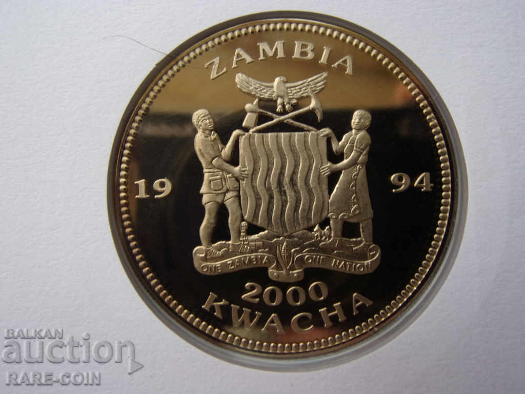Licitație RS (27) Grecia NUMISBRIEF Zambia 2000 Kwacha 1994 UNC Rare Licitație RS (27) Grecia NUMISBRIEF Zambia 2000 Kwacha 1994 UNC Rare