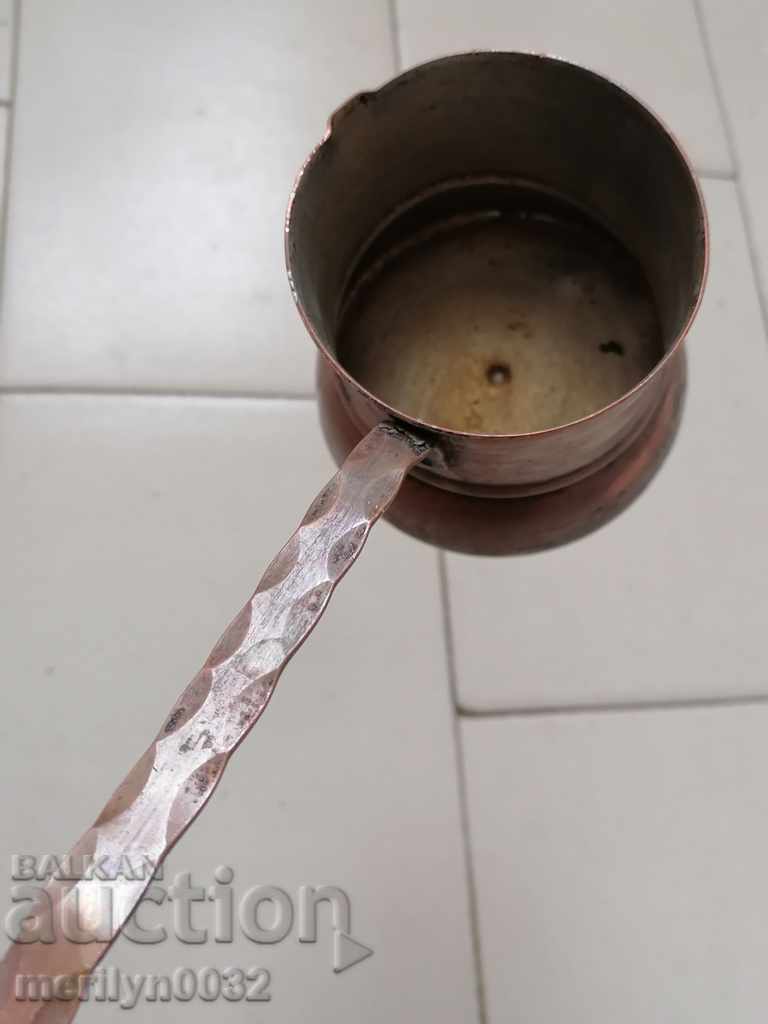 An old copper jade coffee beaker copper pot - 6 An old copper jade coffee beaker copper pot - 6