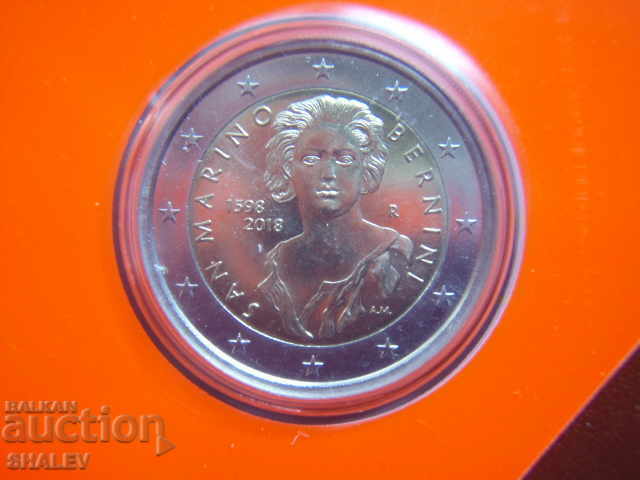 2 Euro 2018 San Marino "Bernini" /San Marino/ - Unc (2 euro) - 7