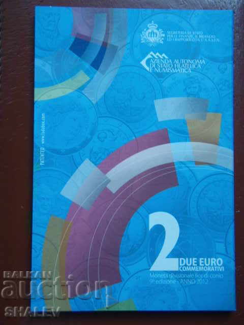 2 Euro 2012 San Marino "10 years euro" San Marino (2 ευρώ) με τιμή € 40.89 | 79.97 BGN