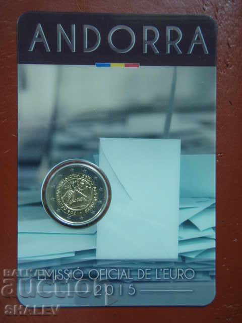 2 Euro 2015 Andorra "30 years" (1) /Андора/ - Unc (2 евро) с цена € 38.89 | 76.06 лв.