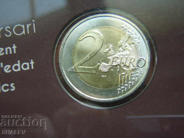 2 Euro 2015 Andorra "30 years" (1) /Андора/ - Unc (2 евро) - 6