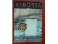 2 Euro 2015 Andorra "30 years" (1) /Андора/ - Unc (2 евро)