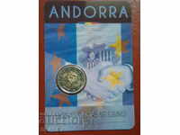 2 Euro 2015 Andorra "25 years customs in EU"/Андора/(2)- Unc