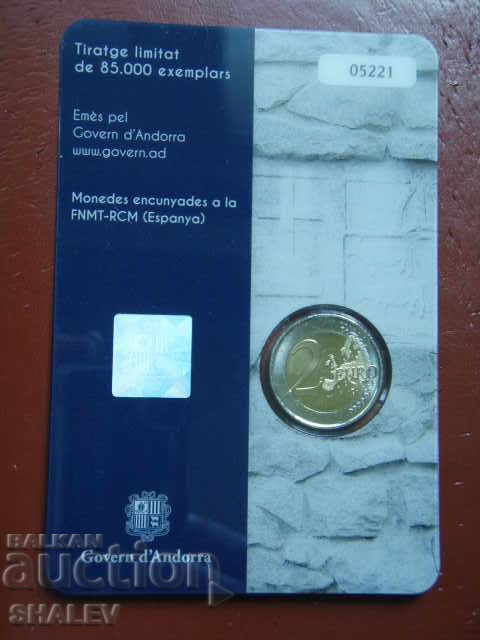 2 Euro 2016 Ανδόρα "150 χρόνια νέα μεταρρύθμιση 1866" (2) - Unc - 5