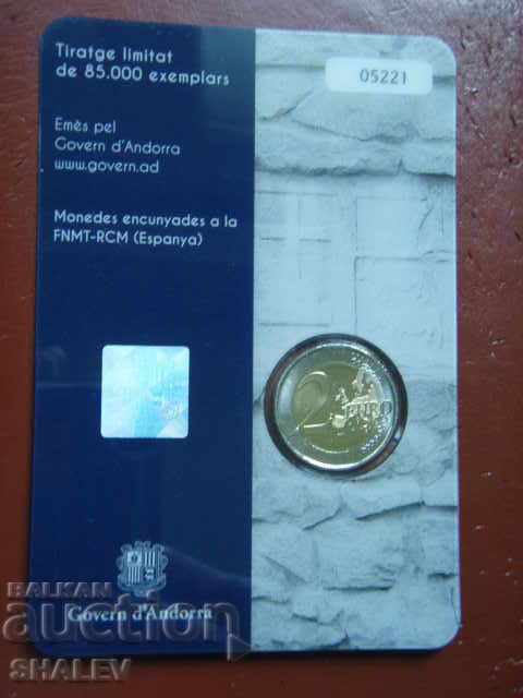 2 Euro 2016 Andorra "150 years new reform 1866 " (2) - Unc - 6