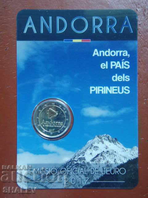 2 Euro 2017 Andorra "Land in Pirineen" (2) /Andorra/ - Unc cu preț € 30.89 | 60.42 BGN
