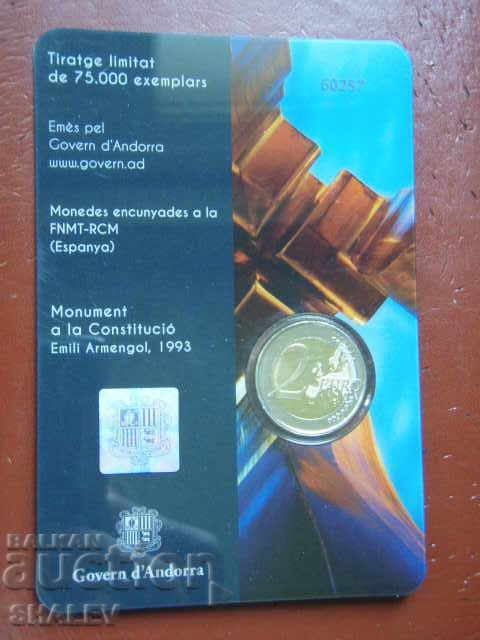 2 Euro 2018 Ανδόρα "25 χρόνια από εμάς" (1) /Ανδόρα/ - Unc - 5