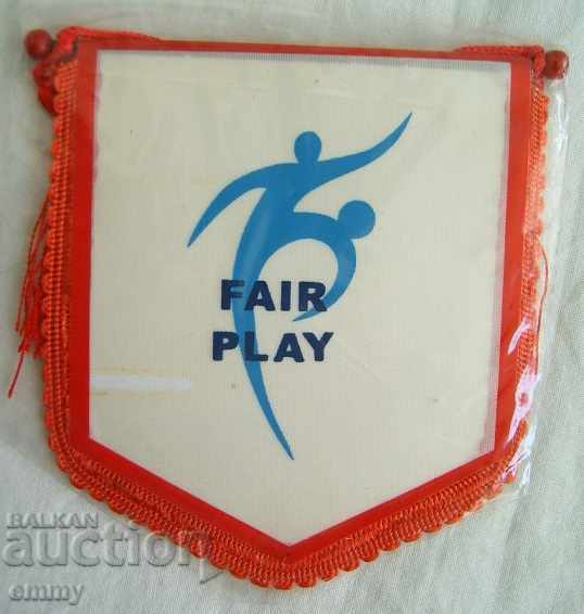 Old football flag of the Football Federation of Turkey with price 4.00 BGN | € 2.05 Old football flag of the Football Federation of Turkey with price 4.00 BGN | € 2.05