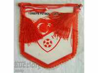 Vechi steag de fotbal al Federației de Fotbal din Turcia