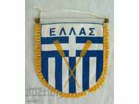 Old flag sport Rowing Federation Greece