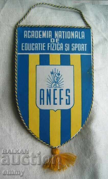 Flag of Romania-Academy of Physical Education and Sports with price 10.00 BGN | € 5.11 Flag of Romania-Academy of Physical Education and Sports with price 10.00 BGN | € 5.11