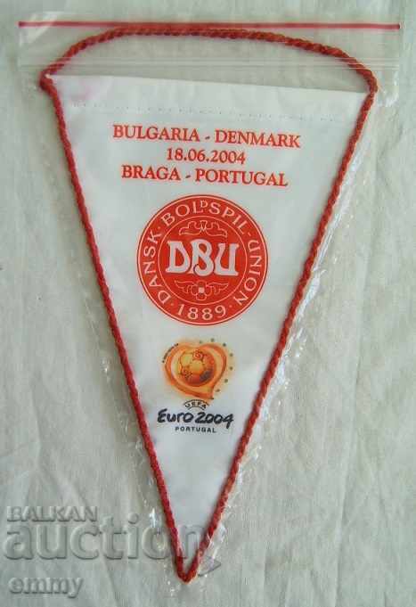 Παλιά σημαία ποδοσφαίρου Βουλγαρία-Δανία EURO 2004
