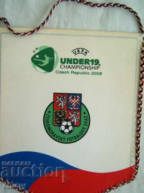 Old flag football UEFA Championship "Under 19" 2008 Czech Republic with price 16.00 BGN | € 8.18 Old flag football UEFA Championship "Under 19" 2008 Czech Republic with price 16.00 BGN | € 8.18