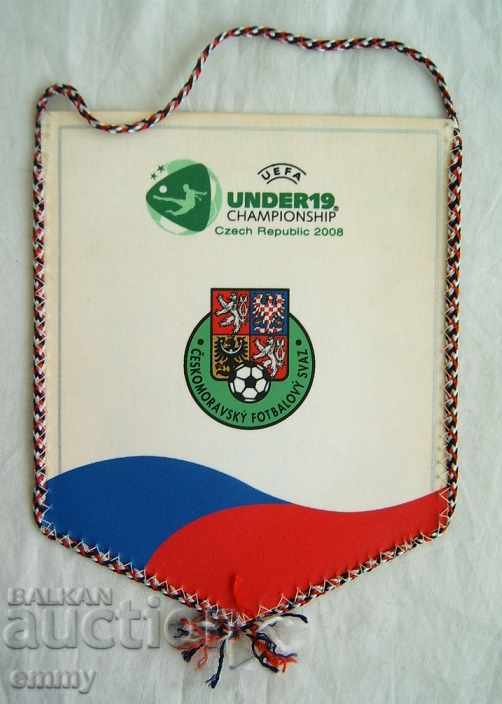 Старо флагче футбол УЕФА шампионат "Под 19" 2008 Чехия