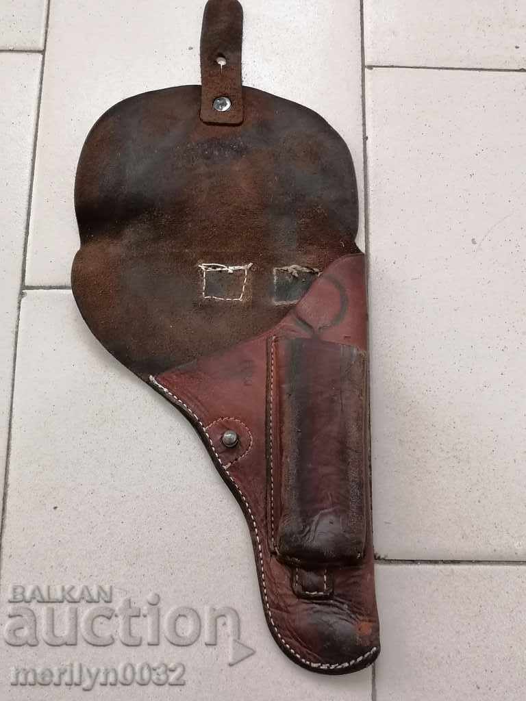 Licitație Toc armată Walter 9 mm WW2 curea, curea