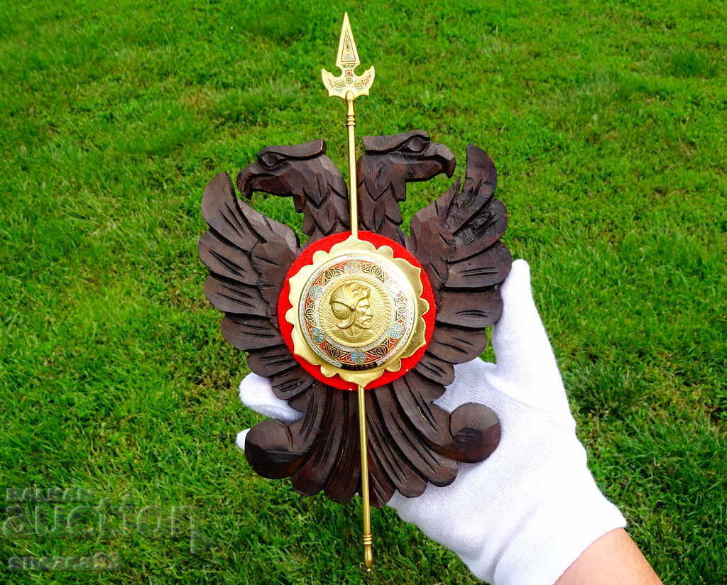 Toledo double-headed eagle, knight, sword, scepter, gilding, cellular with price 79.00 BGN | € 40.39 Toledo double-headed eagle, knight, sword, scepter, gilding, cellular with price 79.00 BGN | € 40.39