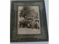 1920 HISARSKI BATHROOMS RETRO CAR PHOTO PHOTO CARDBOARD