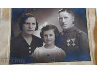 CROSS OF COURAGE ORDER RUSE OLD PHOTO PHOTO CARDBOARD