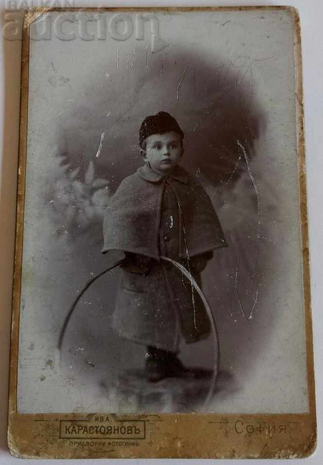 KARASTOYANOV SOFIA CHILD OLD CHILDREN'S PHOTO PHOTO CARDBOARD