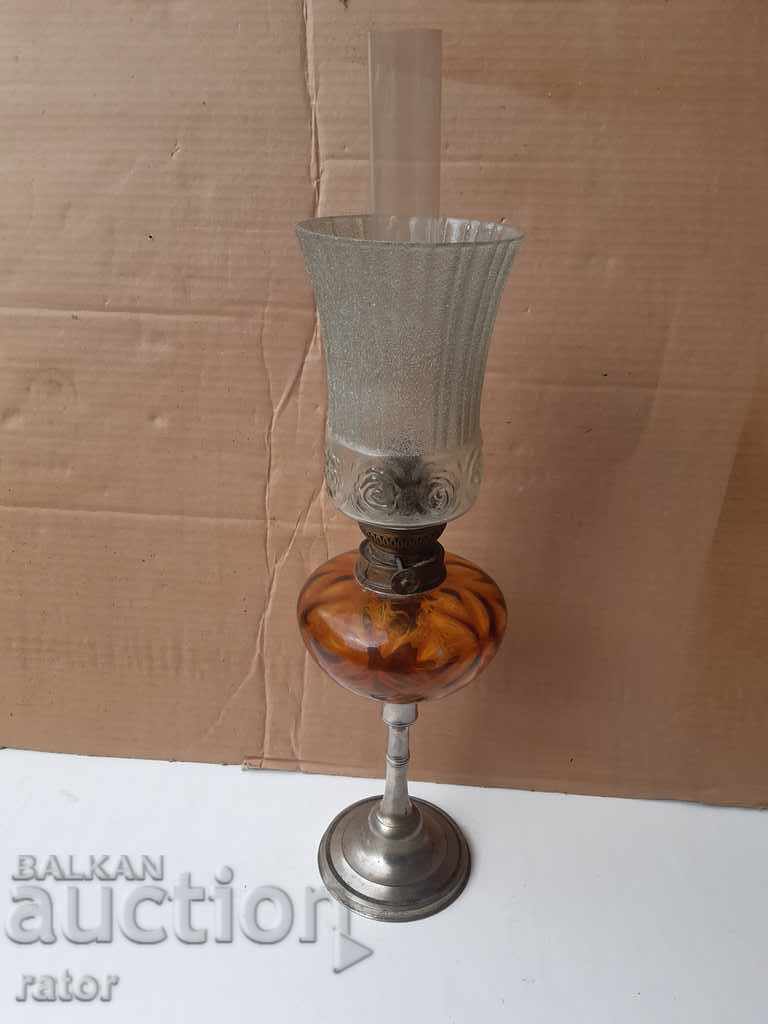 Стара френска  газена лампа  KOSMOS - 100 годишна