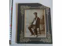 1913 WRITTEN COATS ENVER BAY PASHA PHOTO CARDBOARD