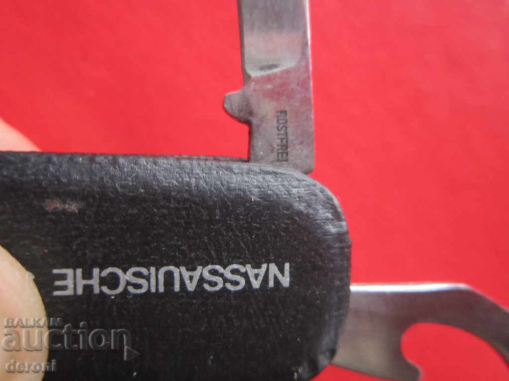 Auction German knife leg keychain Auction German knife leg keychain