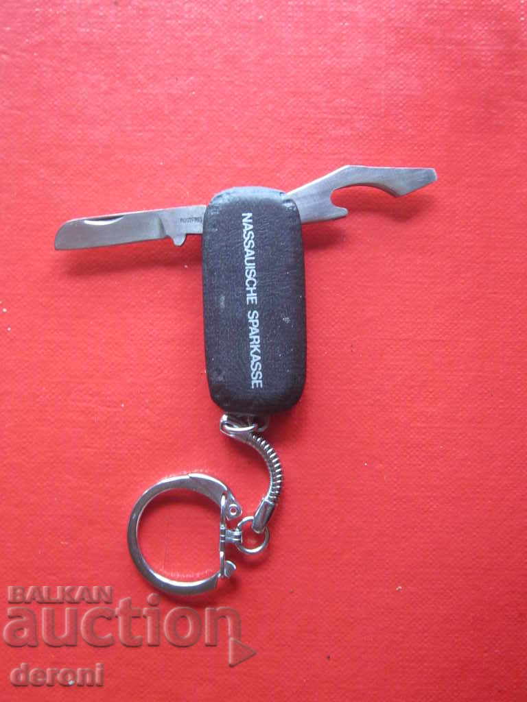 Delivery of German knife leg keychain Delivery of German knife leg keychain