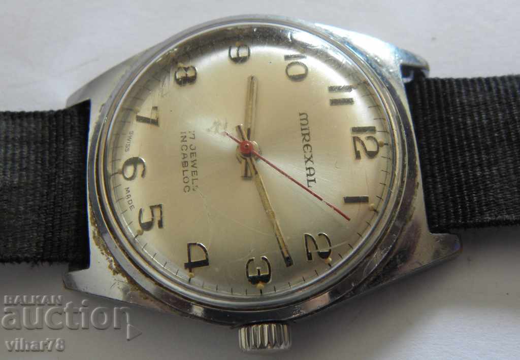 Δημοπρασία ΑΝΔΡΙΚΟ Ρολόι χεριού-MIREXAL Δημοπρασία ΑΝΔΡΙΚΟ Ρολόι χεριού-MIREXAL