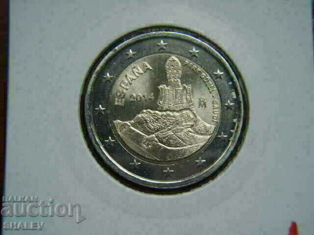 2 euro 2014 Spania "Gaudi" (1) /Spania/ - Unc (2 euro)