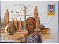 RS (27) Burkina Faso NUMISBRIEF 1988 UNC Rare