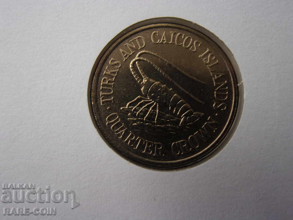 Доставка на RS (27)  Търк и Кейкос  NUMISBRIEF 1985 UNC  Rare