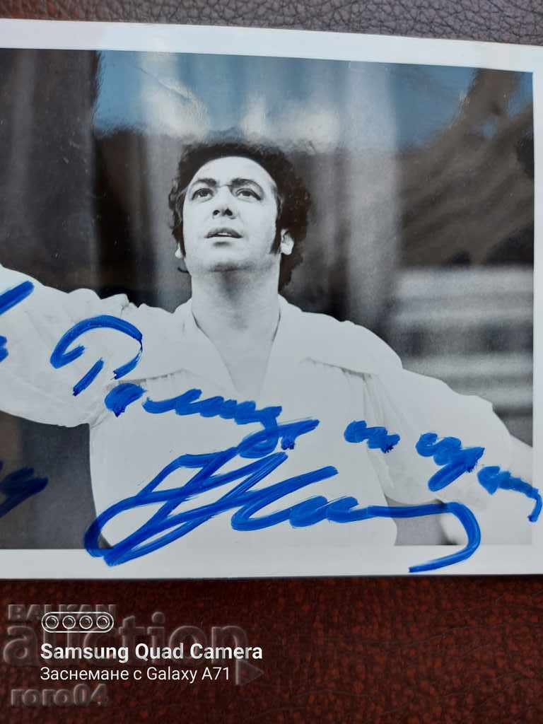 NIKOLA NIKOLOV - OPERA SINGER - AUTOGRAPH - 6