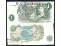 England Great Britain 1 Pound 1966 aUNC Pick 374e Ref 8618