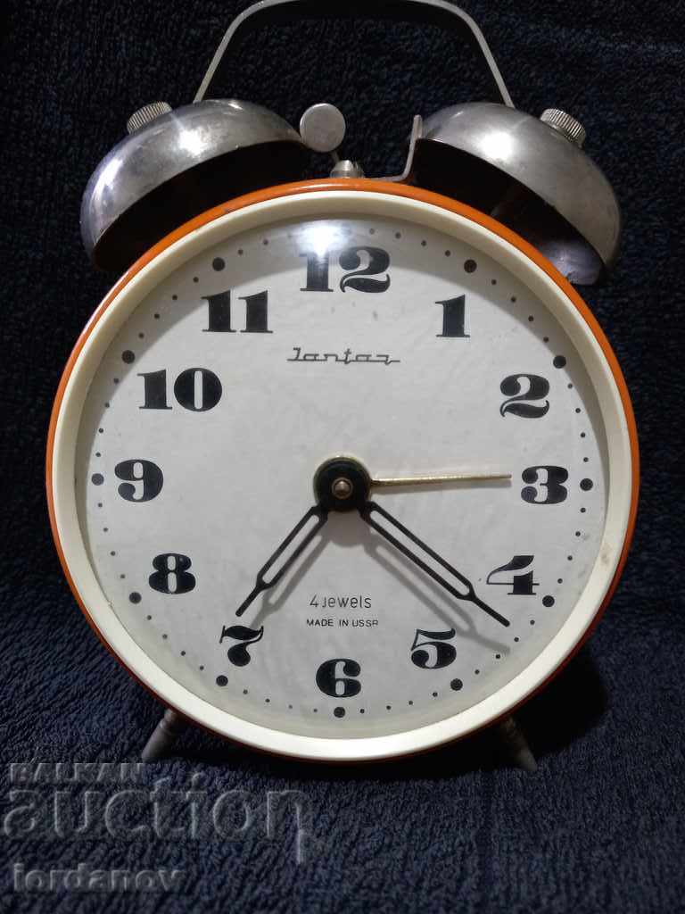 Delivery of Table clock "Amber"