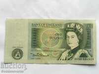 England 1 Pound 1980 D.H.F. Somerset Ref 1925