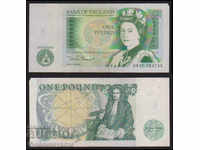 England 1 Pound 1980 D.H.F. Somerset Ref 4735