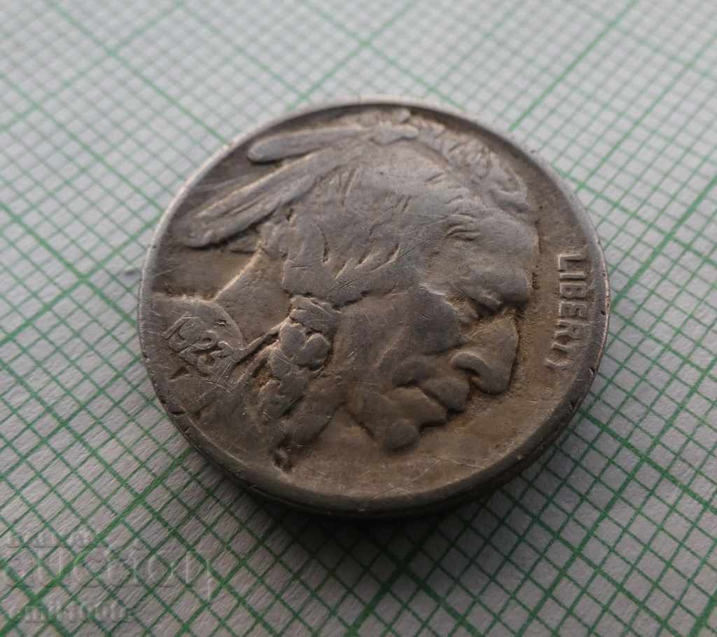 5 cents 1923. USA - 6 5 cents 1923. USA - 6