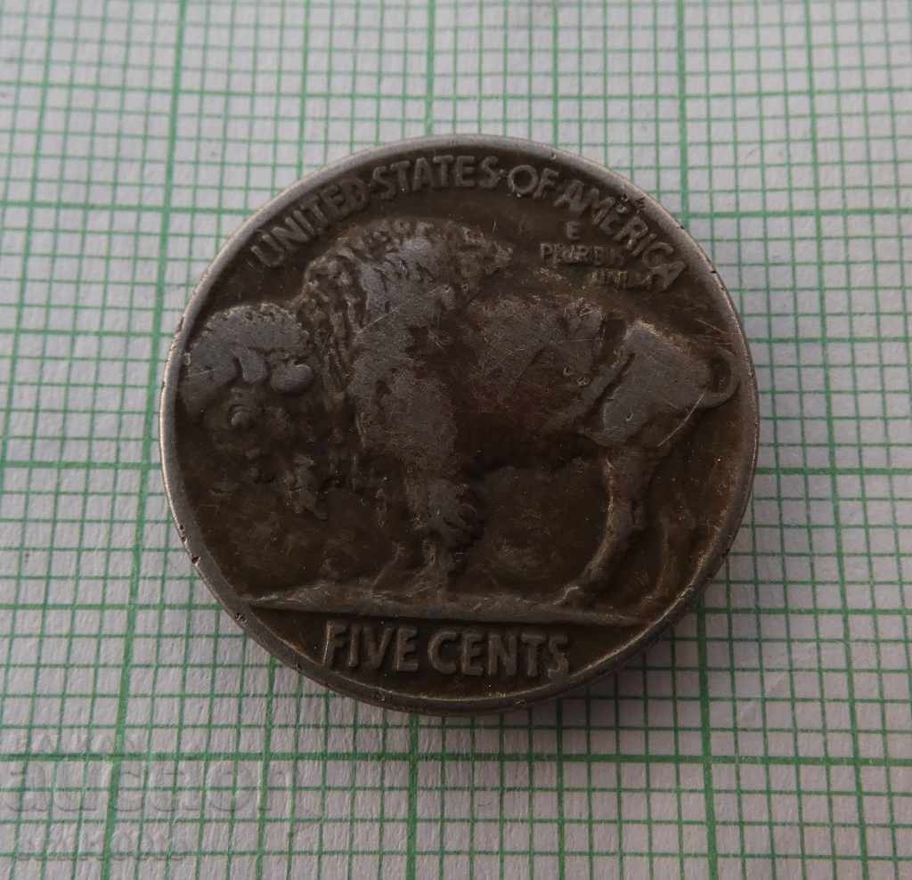 5 cents 1923. USA