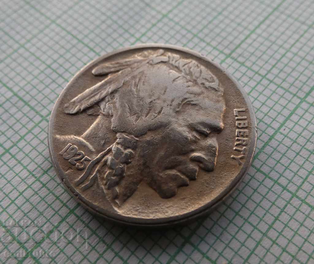 5 cents 1925 USA - 6