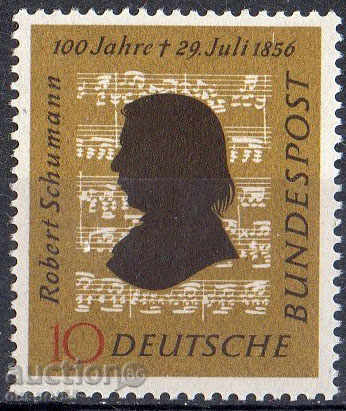 1956. FGD. Robert Schumann (1810-1856), composer.
