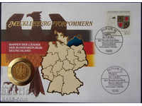 RS (27) Germany - Mecklenburg NUMISBRIEF 1993 D UNC Rare