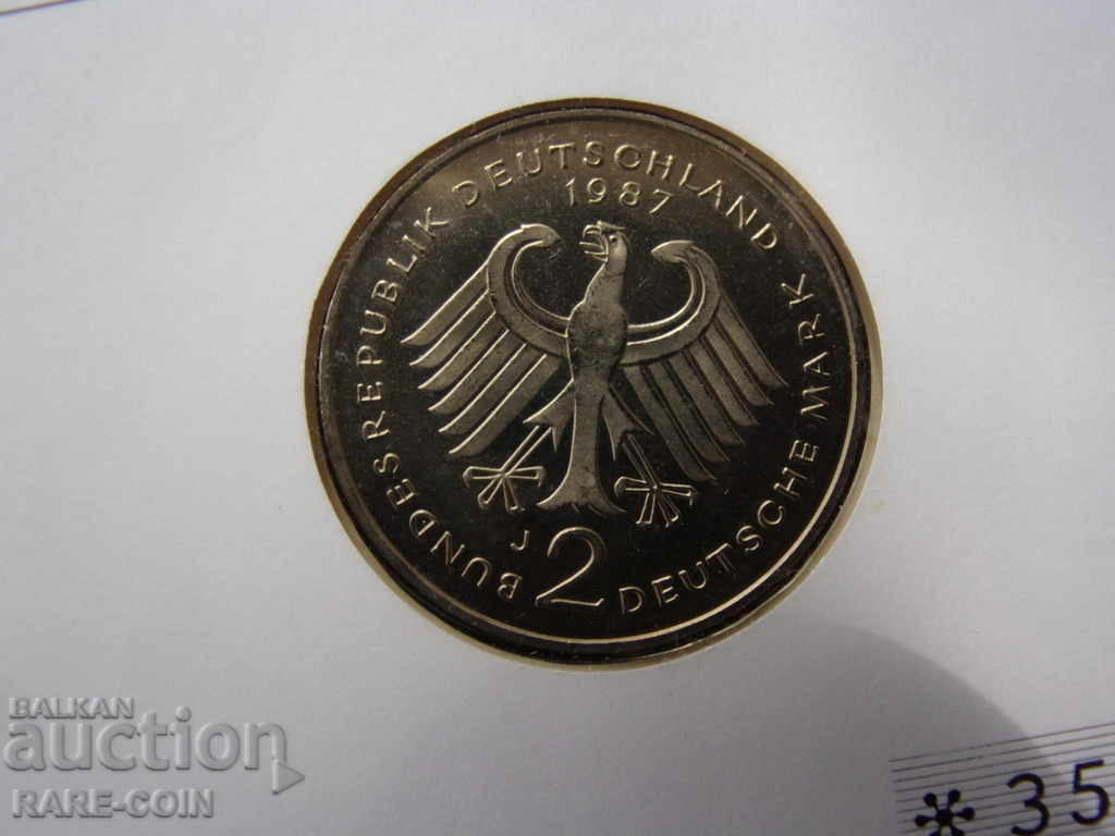 Παράδοση RS (27) GFR NUMISBRIEF 1988 J PROOF UNC Σπάνια