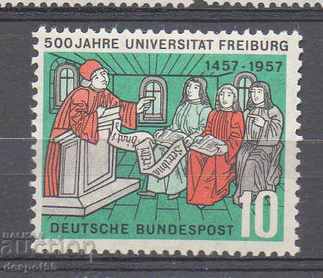 1957. GFR. 500 de ani de la Universitatea din Freiburg.