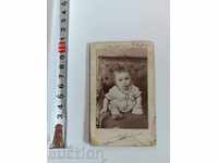 19 CENTURY CHILDREN'S PHOTO PHOTO CARDBOARD CHILD BABY PORTRAIT
