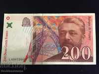 France 200 Francs 1996 Επιλογή 159 Unc Ref 0437