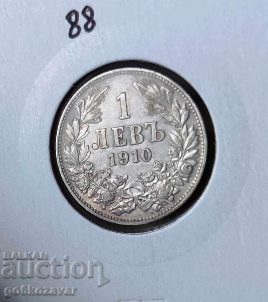 Bulgaria 1 lev 1910 silver. For Collection!